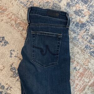 AG Adriano Goldschmied Dark Blue Skinny Jeans